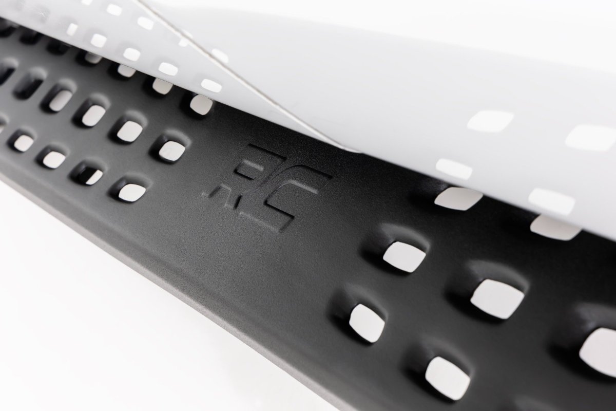 Ford F-150 Running Board - Crew Cab - Rough Country - RPT2 - Black - '09-'14